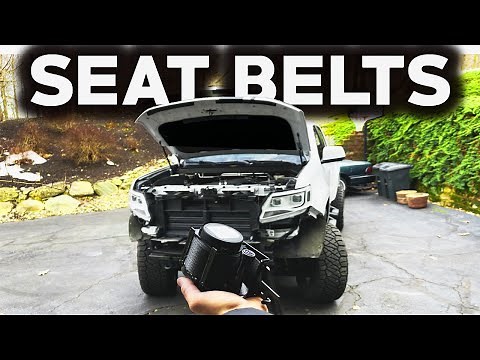 Upgrading the Seat belts on my Chevy Colorado - Disassemble