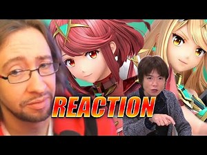 MAX REACTS: Pyra/Mythra - Smash Bros. Direct