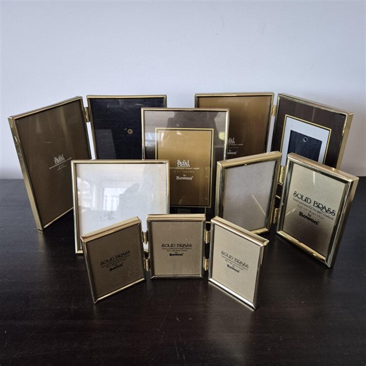Assorted Vintage Brass Frames - Etsy Australia
