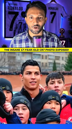 THE INSANE 17-YEAR-OLD CR7 PHOTO EXPOSED! 😱