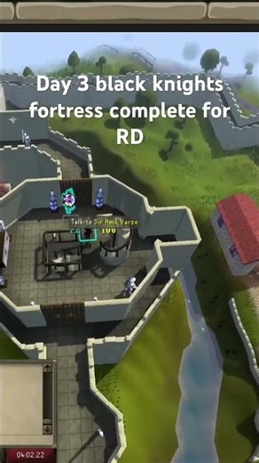 Day 3 Black Knights fortress complete #oldschoolrunescape #slayer #challenge #osrs #ole