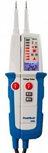 Peaktech 1096 - spanningstester - 1000V ac/dc - CAT IV 600V - LCD display -... | bol