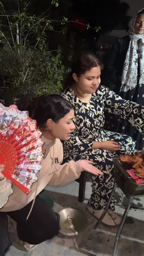 Elme on Instagram: "Behind the scenes of a mandatory winter BBQ 🫣🍗 #bbq #winter #funny #reels"