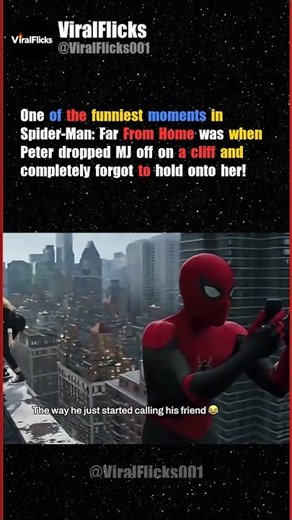 Peter Parker Forgot to Hold MJ! 😂 | Far From Home