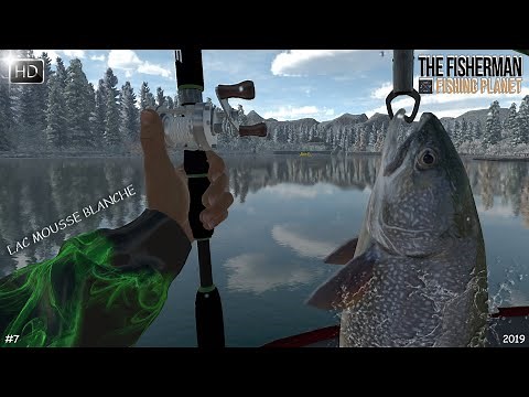 THE FISHERMAN FISHING PLANET VIDÉO #7 ON PÊCHE SUR LA LAC MOUSSE BLANCHE - ALBERTA LES TRUITES 2019