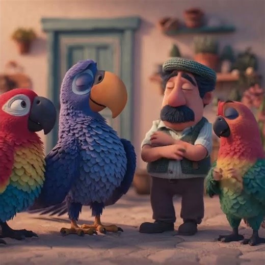Pershan Totta #ai #parrot #aiart #aistory #aiimagegenerator