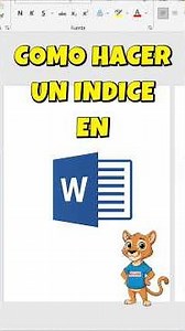 Indice en Word en solo 1 minuto #fypシ #UNAH #word #tips #useful