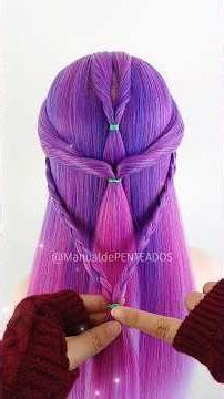 School hairstyles for kids 🎀 #braids #beauty #hair #viral #hairstyles