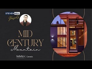 *SEE INSIDE* This Stunning Mid-Century Mountain Living in Beautiful Bragg Creek, Alberta