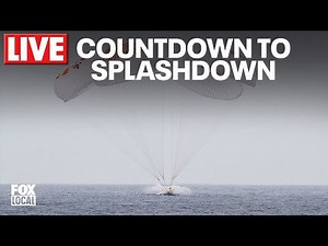 🔴 LIVE ARTEMIS II SPLASHDOWN: Watch astronauts return to Earth