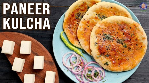 How To Make Paneer Kulcha at Home
