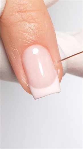 How to create a soft ballet-inspired French manicure? 🩰💅#melodysusie #nails #nailart #nailtech