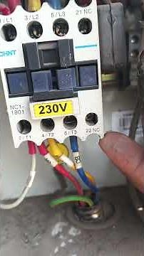 3 Phase AC Contactor Replacement K Waqt No / Nc Ka Dihan Rakhen || MrAcTech