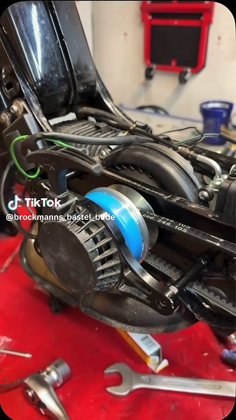 Piaggio Mofa Motoren Lager Test