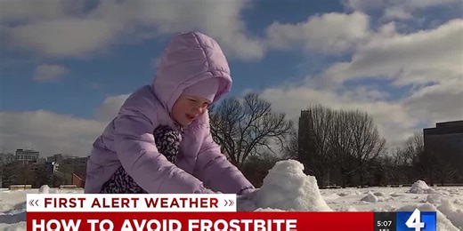 How to avoid frostbite