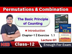 Exercise 1.1 Permutation and Combination - 01 | NEB Class 12 Basic Math | U-ThinkCrazy By Rohan Sir