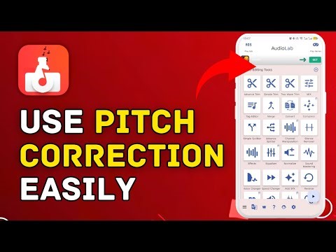 How to Use Pitch Correction in AudioLab 2025?