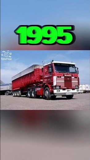 125 Years of Scania Power 💪 (1900–2025) | Truck Evolution in 60 Seconds!