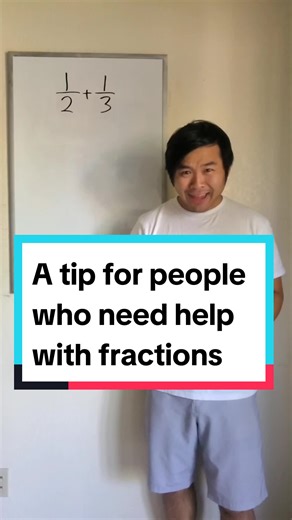 A tip for those who need help with fractions #math #maths #mathematics #mathtok #mathtrick #mathteacher