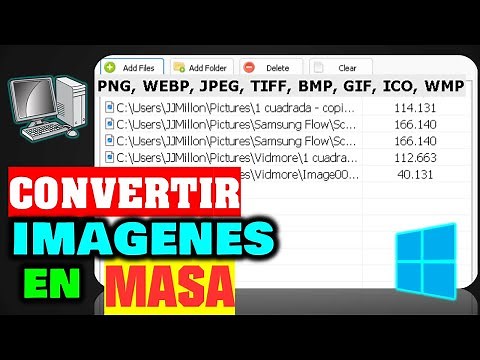 Como cambiar de formato muchas imágenes a la vez, sin instalar nada, en Windows 11