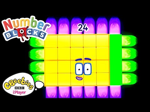 Four On The Floor | Numberblocks | CBeebies