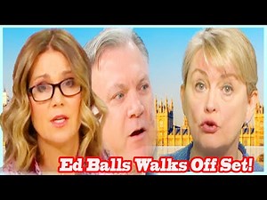 Yvette Cooper 'car crash' GMB interview sparks fury as Ed Balls 'walks off'