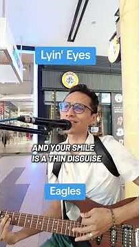 Lyin' Eyes by Eagles. 💞 Live at Paya Lebar MRT #lyineyes #ytmusic #sgmusician #eagles #sgbuskers