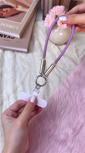 2-in-1 Lanyard Charging Cable