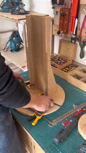 Drill press hack! Diy woodworking 🪚🔥⚒️ . . . #woodworking #wood #carpentry #woodworkingtips #carpenter #woodworkingtools #woodwork #woodworker #woodworkingcommunity | Satinder Carpenter