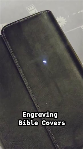 Laser Everything - CO2, Fiber, Diode, UV & Galvo Lasers | Personalized Bible Engraving From Start to Finish Engraving personalized Bibles with layered passes for clean, consistent results. This is... | Instagram