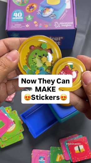 You can make your own 3d stickers! @educationalinsights sent over the 3D Sticker Maker and it is to die for! Not only is it so easy, they are adorable. Repeated! Repeat! Repeat! I dan send you the info, let me know! #EducationalInsights #3DStickerMaker #KidsCraftKits #CreativeKids #STEMToys #HandsOnLearning #KidsActivities #CraftersOfInstagram #DIYForKids #educationaltoys | The Purple Alphabet
