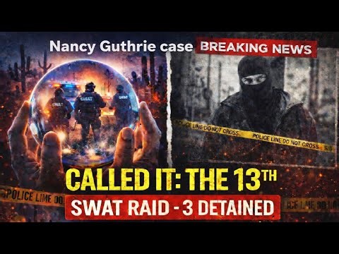 NANCY GUTHRIE: 3 Detained in Friday the 13th SWAT Raid! (Called it on Feb 10) 🔮🚨