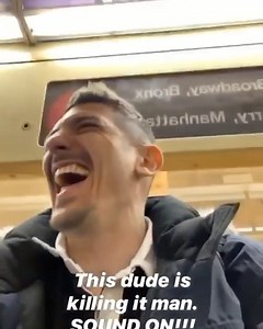 SubwayCreatures on Instagram: "Conductor spittin  on the train today [SOUND ON] #subwaycreatures (shouts to @andrewschulz for the video)"