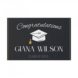 Custom Grad Sign, Personalized Graduation Yard Sign for Class of 2025 | Unique Outdoor Grad Party Decoration & Gift Idea - Etsy Australia