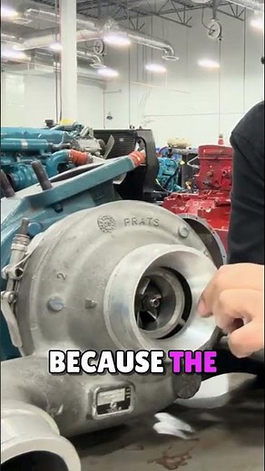 Oil Where It Shouldn't Be = Dead Turbo #diesel #repair #shorts