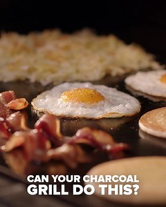 The most versatile grill smoker now comes with a griddle. Beat that. | Masterbuilt