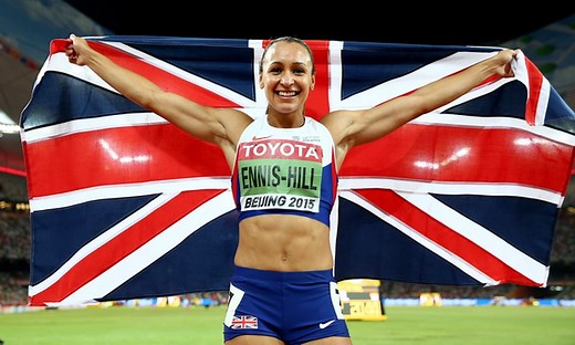 Jessica Ennis-Hill wins heptathlon gold in Beijing – video highlights