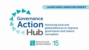 🎉We are excited to announce the launch of the Government Action Hub today! The #GovActionHub will collaboratively explore ways to improve governance in resource-rich countries through citizen action. Learn more👉 https://loom.ly/m0srwXI | Results for Development