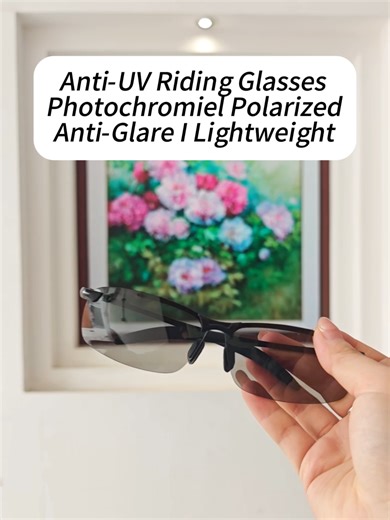 Outdoor Photochromic Safety Sunglasses with UV Protection