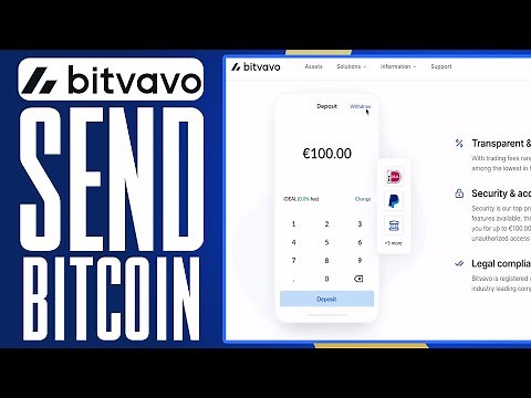 How To Send Bitcoin From Bitvavo To Another Wallet (2025) Fast Tutorial
