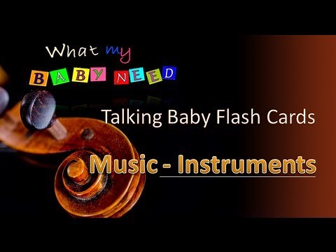 Talking Flashcards - Music Instruments