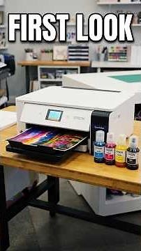 Unboxing the Brand New Epson F370 Sublimation Printer