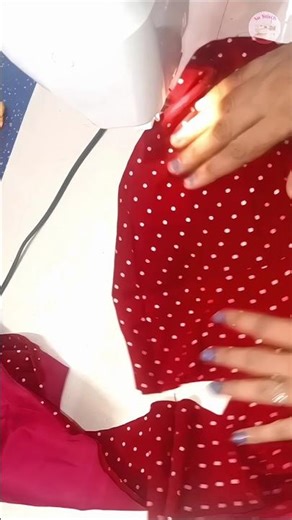 Blouse Baju Attach 😍 #shorts