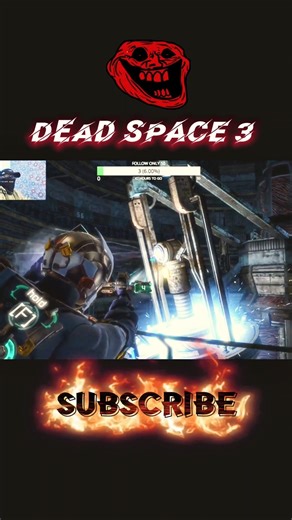 DEAD SPACE 3 CREEPY FIGHT #horrorgaming