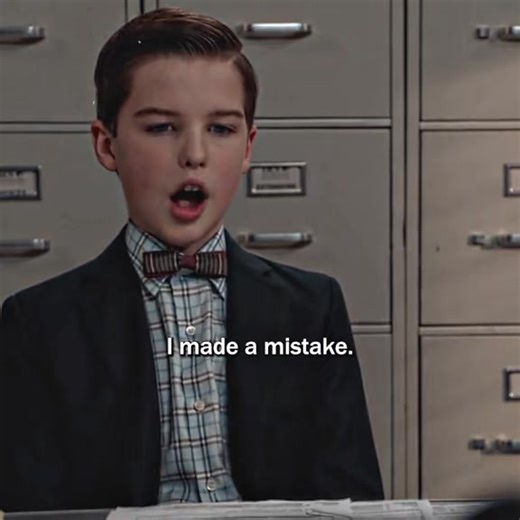 ‏Sheldon's most painful lesson.#sheldoncooper #youngsheldon #comedia | young sheldon