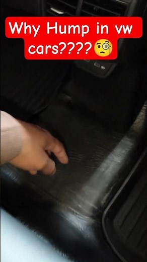 "Why VW & Skoda Cars Have a Hump in Back Seat? | Safety Explained 🚗🔥" #automobile