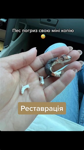 і таке буває 😄 #полімерна_глина #бігль