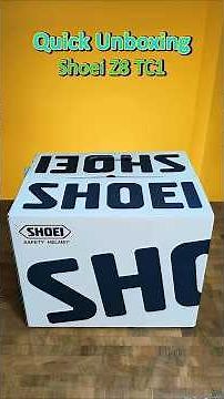Quick Unboxing: Shoei Z8 TC1