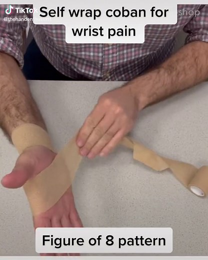 Wrist Pain Relief: How to Wrap a Sprained Wrist with Coban Tape