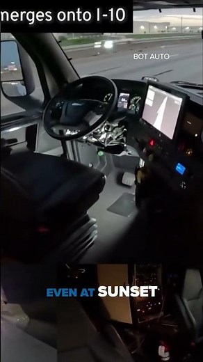 First Ever Driverless Truck Hits The Road in Houston